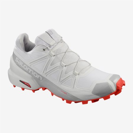 Scarpe Trail Running Salomon SPEEDCROSS 5 Uomo Bianche IT 3-A86